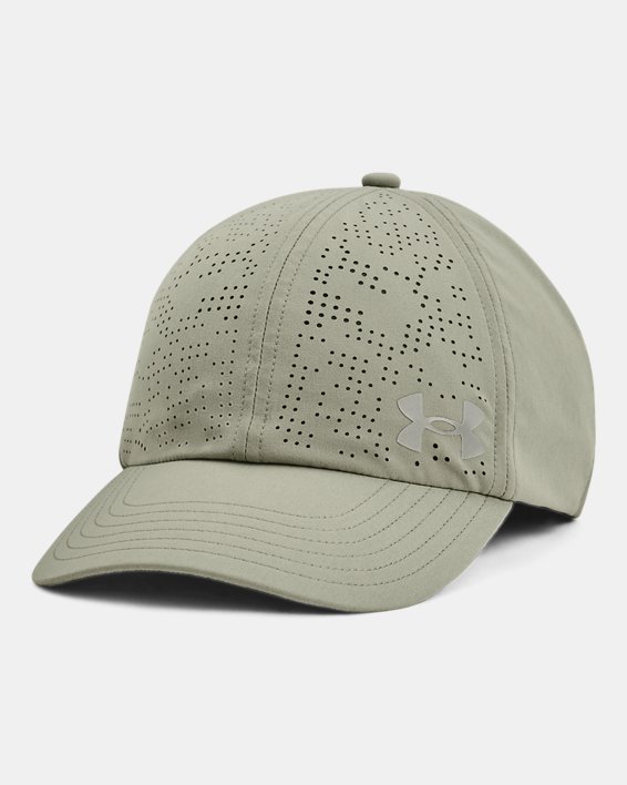 Women's UA Iso-Chill Breathe Adjustable Cap in Green image number 0